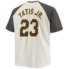 Fernando Tatis Jr. San Diego Padres Big & Tall Name & Number Raglan T-Shirt - MLB