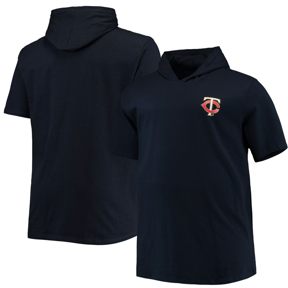 Minnesota Twins Big & Tall Jersey Short Sleeve Pullover Hoodie T-Shirt - MLB