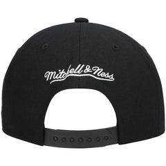 Atlanta Hawks Hardwood Classics Script 2.0 Snapback Hat Black - NBA
