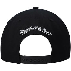 Utah Jazz Hardwood Classics Script 2.0 Snapback Hat Black - NBA