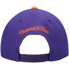 Phoenix Suns Hardwood Classics Team Two-Tone 2.0 Snapback Hat Purple/Orange - NBA