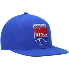 Sacramento Kings Hardwood Classics Team Ground 2.0 Snapback Hat Blue - NBA
