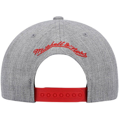 Chicago Bulls Hardwood Classics Team 2.0 Snapback Hat Heathered Gray - NBA