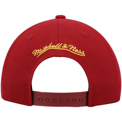 Cleveland Cavaliers Team Two-Tone 2.0 Snapback Hat Wine/Gold - NBA