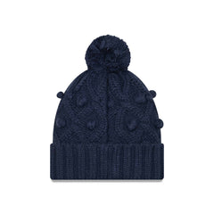 Tennessee Titans New Era Women's Toasty Cuffed Knit Hat with Pom Navy | NFL