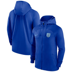 England National Team Strike Raglan Hoodie Full-Zip Track Jacket Blue | Nike discount
