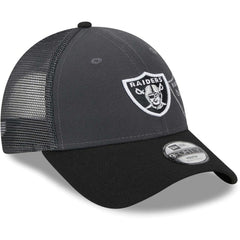 Las Vegas Raiders New Era Youth Reflect 9FORTY Adjustable Hat Graphite | NFL