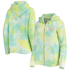 San Francisco Giants New Era Women's Tie-Dye Full-Zip Hoodie - MLB
