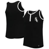 Chicago White Sox New Era Girls Youth Henley Tank Top - MLB