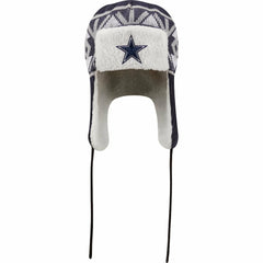 Dallas Cowboys New Era Knit Trapper Hat Navy | NFL