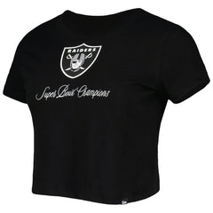 Las Vegas Raiders New Era Women's Historic Champs T-Shirt Black | NFL
