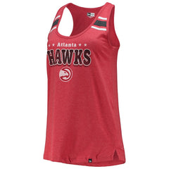 Atlanta Hawks Women's Scoop-Neck Racerback Tank Top Red - NBA