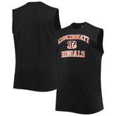 Cincinnati Bengals Big & Tall Muscle Tank Top Black | NFL