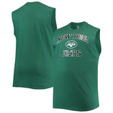 New York Jets Big & Tall Muscle Tank Top Green | NFL