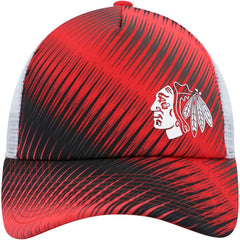 Chicago Blackhawks adidas Women's Graphic Foam Trucker Snapback Hat - Red/White - NHL
