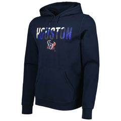 Houston Texans New Era Ink Dye Pullover Hoodie Navy | NFL