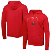Tampa Bay Buccaneers New Era Ink Dye Pullover Hoodie Red | NFL