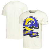 Los Angeles Rams New Era Sideline Chrome T-Shirt Cream | NFL