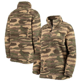 New Jersey Devils G-III Sports by Carl Banks Women's Sherpa Quarter-Zip Jacket - Camo - NHL