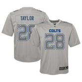 Jonathan Taylor Indianapolis Colts Youth Atmosphere Game Jersey Gray | Nike for Sale