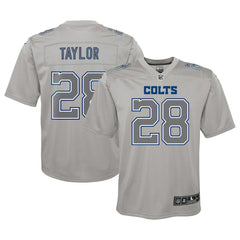 Jonathan Taylor Indianapolis Colts Youth Atmosphere Game Jersey Gray | Nike for Sale
