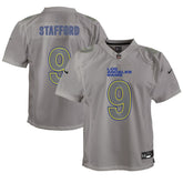 Matthew Stafford Los Angeles Rams Youth Atmosphere Game Jersey Gray | Nike for Sale