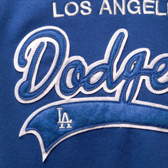 Los Angeles Dodgers Soft as a Grape Women's Plus Size Side Split Pullover Hoodie - MLB