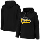 Pittsburgh Pirates Soft as a Grape Women's Plus Size Side Split Pullover Hoodie - MLB
