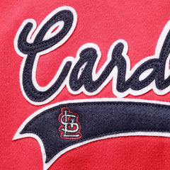 St. Louis Cardinals Soft as a Grape Women's Plus Size Side Split Pullover Hoodie - MLB