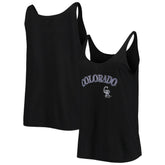Colorado Rockies Soft as a Grape Women's Slouchy Tank Top - MLB