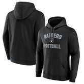 Las Vegas Raiders Victory Arch Team Fitted Pullover Hoodie Black | NFL