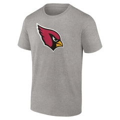 Arizona Cardinals Primary Logo T-Shirt Heather Gray | Fanatics