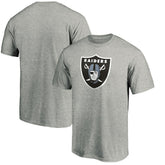 Las Vegas Raiders Primary Logo T-Shirt Heather Gray | Fanatics