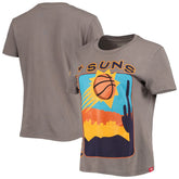 Phoenix Suns Sportiqe Women's Street Capsule Arcadia T-Shirt Charcoal - NBA