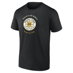 Willie O'Ree Boston Bruins Retirement T-Shirt - Black - NHL