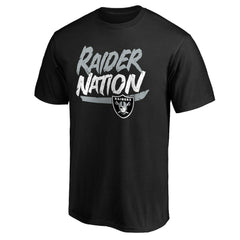 Las Vegas Raiders Hometown Collection Raider Nation T-Shirt Black | NFL