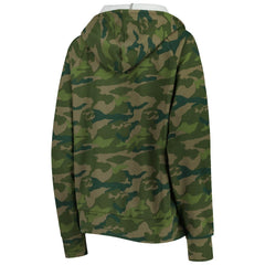 Washington Commanders New Era Women's Raglan Full-Zip Hoodie Camo | NFL