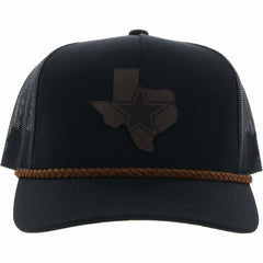 Dallas Cowboys HOOey State Patch Trucker Snapback Hat Black | NFL