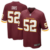 Jamin Davis Washington Football Team Game Jersey Burgundy | Nike for Sale