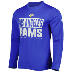 Los Angeles Rams New Era Combine Authentic Offsides Long Sleeve T-Shirt Royal | NFL