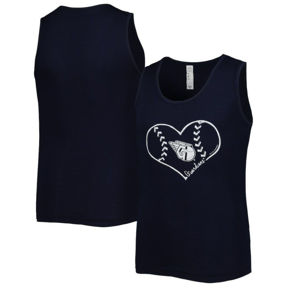 Cleveland Guardians Soft as a Grape Girls Youth Team Tank Top - MLB