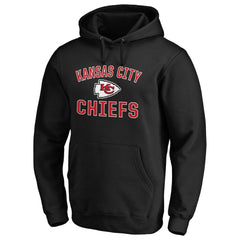 Kansas City Chiefs Victory Arch Team Fitted Pullover Hoodie Black | NFL