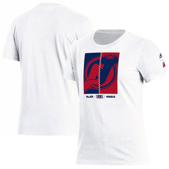 New Jersey Devils adidas Women's Reverse Retro 2.0 Playmaker T-Shirt - White - NHL