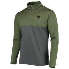 New York Mets Levelwear Delta Pursue Quarter-Zip Jacket - MLB