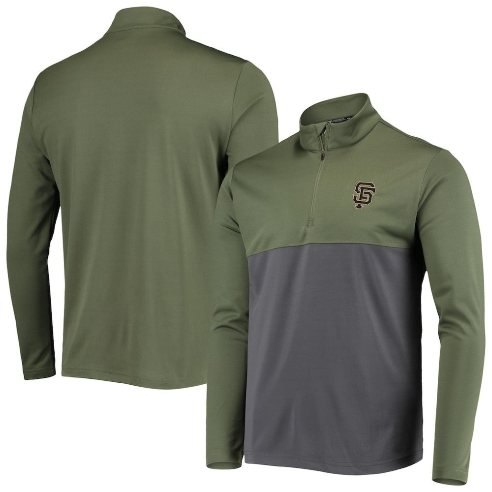 San Francisco Giants Levelwear Delta Pursue Quarter-Zip Jacket - MLB