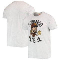 Fernando Tatis Jr. San Diego Padres Homage Caricature Tri-Blend T-Shirt - MLB