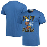 Salvador Perez Kansas City Royals Homage Caricature Tri-Blend T-Shirt - MLB