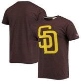 San Diego Padres Homage Hand Drawn Logo Tri-Blend T-Shirt - MLB