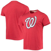 Washington Nationals Homage Hand Drawn Logo Tri-Blend T-Shirt - MLB