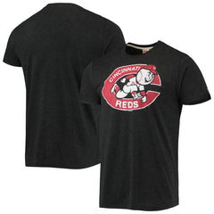 Cincinnati Reds Homage Hand-Drawn Logo Tri-Blend T-Shirt - MLB